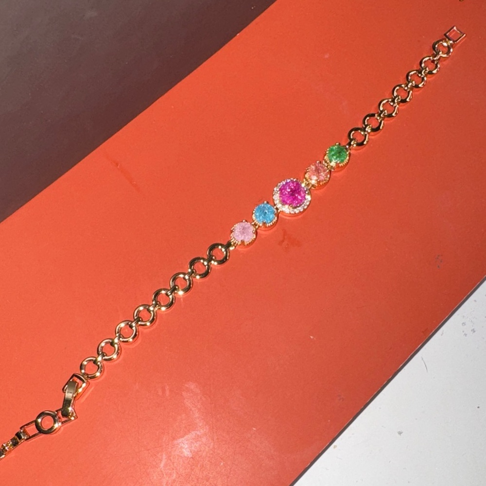 Multicolor Gemstone Bracelet